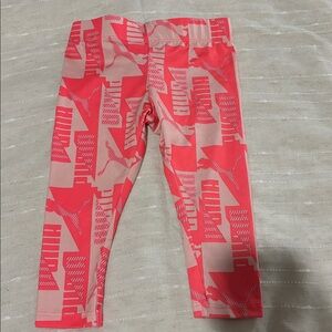 Puma Bold hot Pink Patterned Leggings